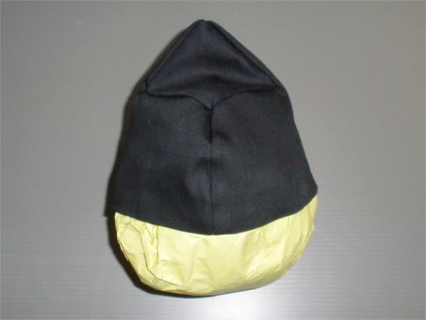 【平安調烏帽子】チャーポ2型【黒・58cm・綿】